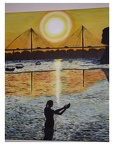 Sonnenspieglung