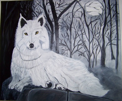 Weisser Wolf
