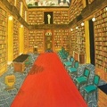 Bücherei-mit-rotem-Teppich   €175